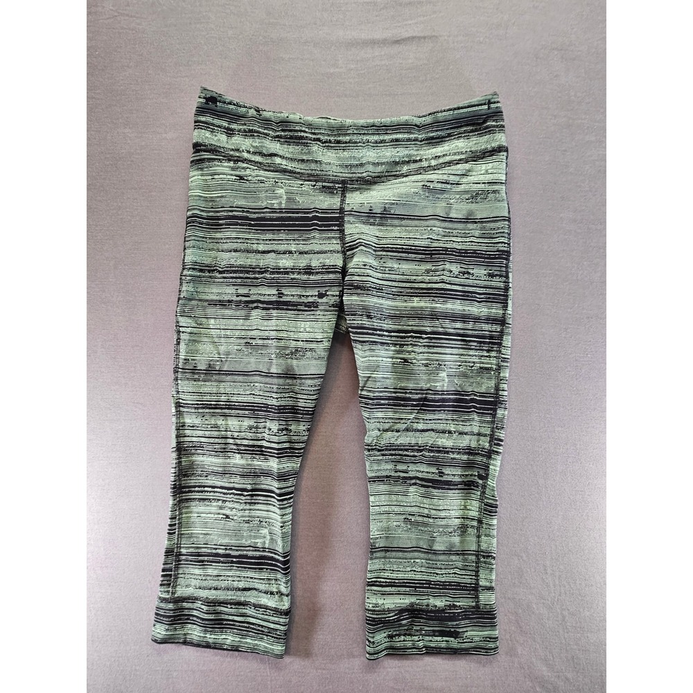 Reebok Womens Capri Leggings  Athletic Yoga Pants Crop (sku 171)